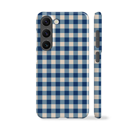 Blue Gingham Phone Case