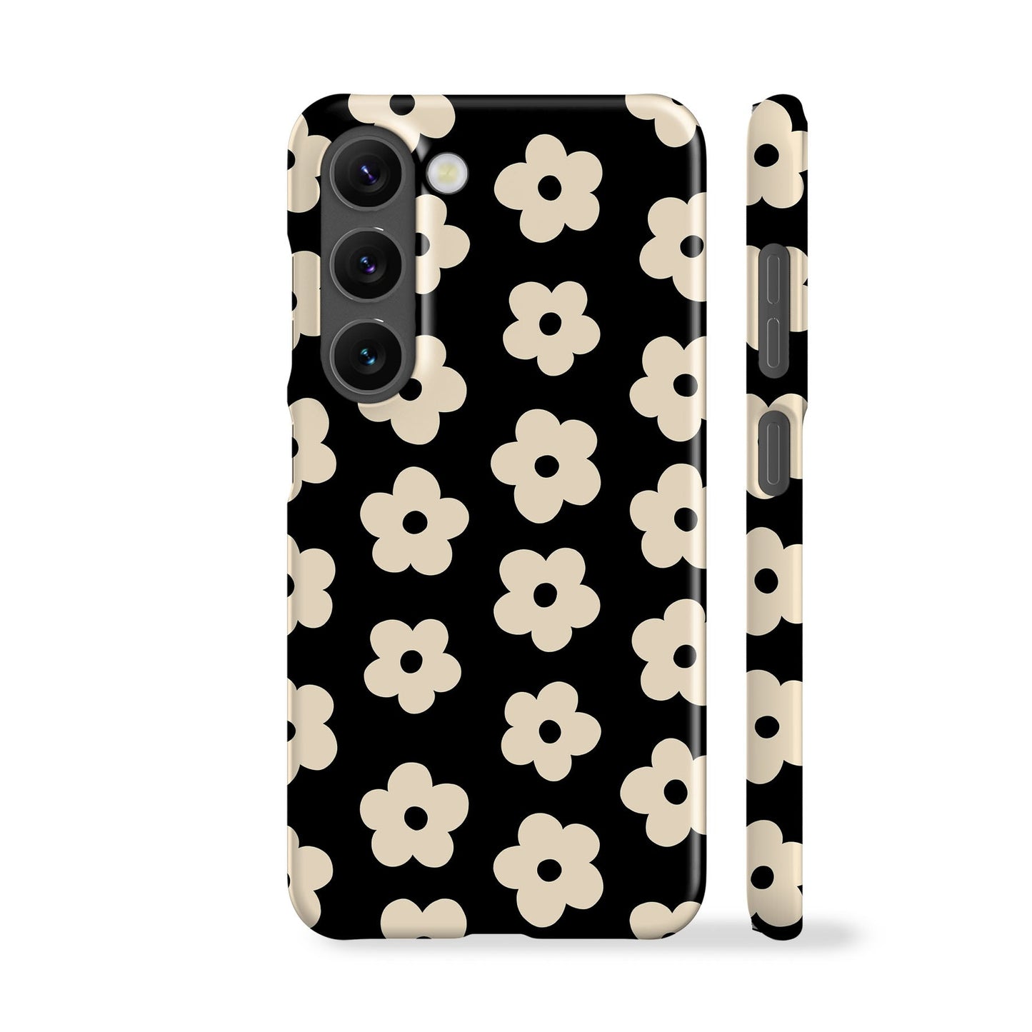 Flores Black Phone Case