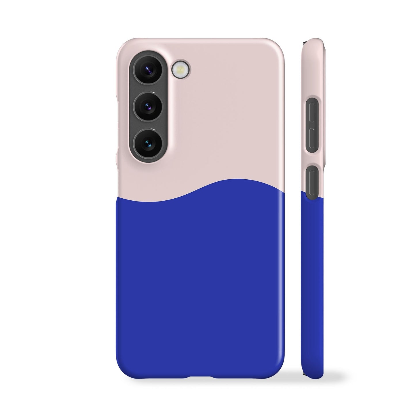 Geo Wave Blue Phone Case