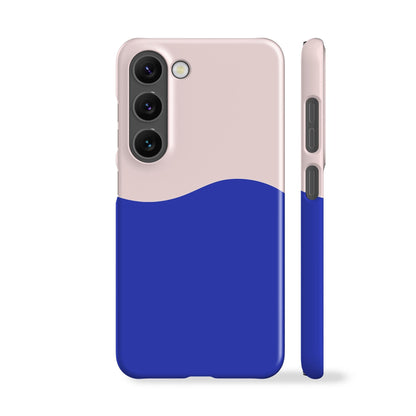 Geo Wave Blue Phone Case