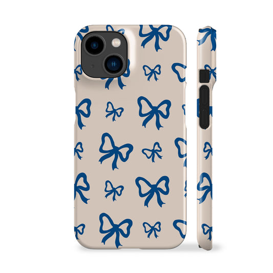 Blue Bows Phone Case