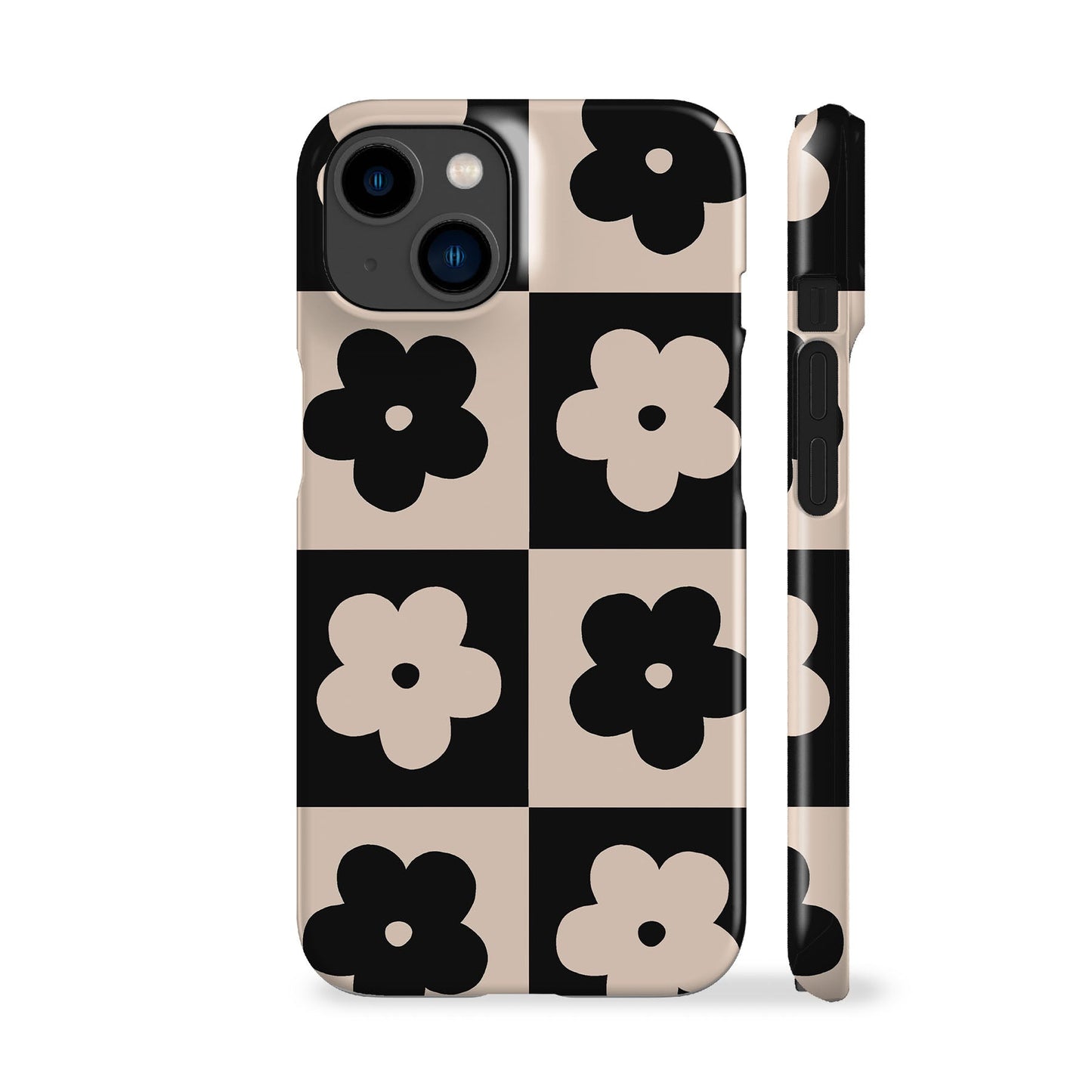 Flower Power Black Phone Case