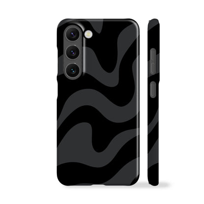 Wavy Grey Zebra Phone Case