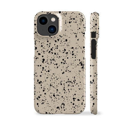 Minimal Speckled Beige Phone Case