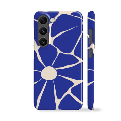 Disco Flowers Blue Phone Case