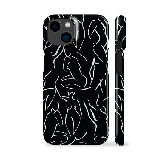 Nude Ladies Black Phone Case