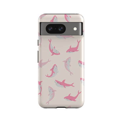 Pink Sharks Phone Case