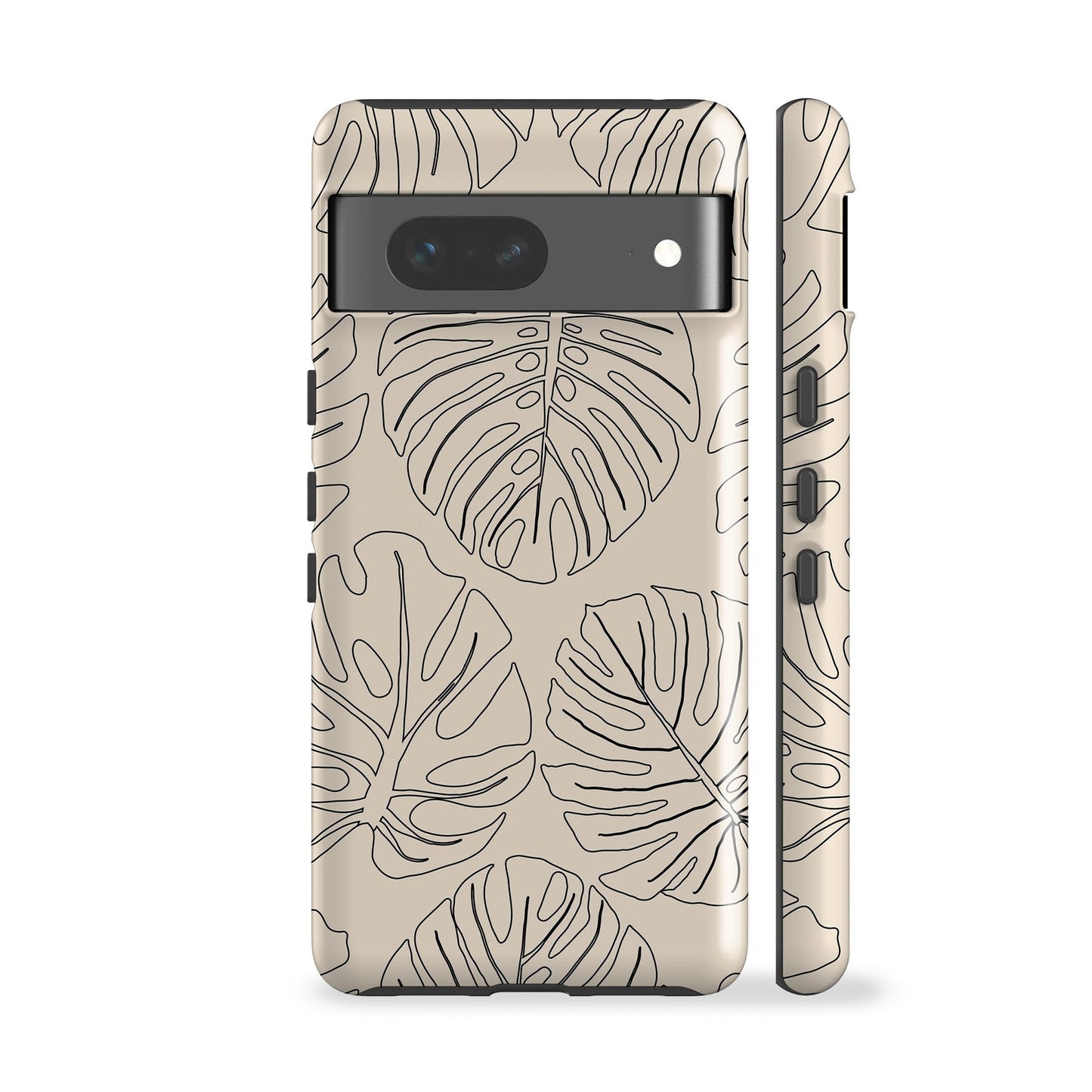 Monstera Line Art Phone Case