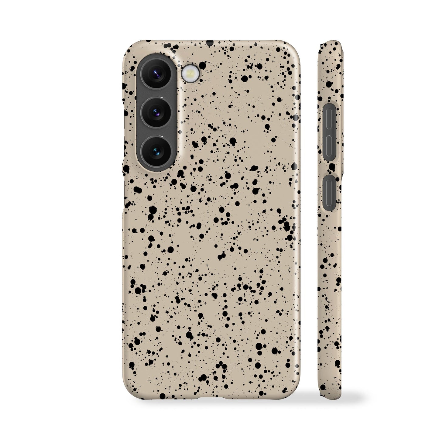 Minimal Speckled Beige Phone Case