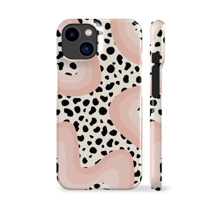 Spotty Rainbow Peach Phone Case