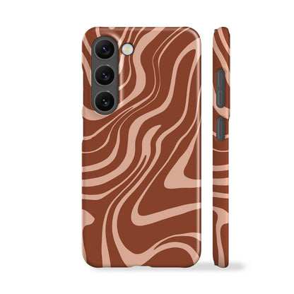 Caramel Wavy Phone Case