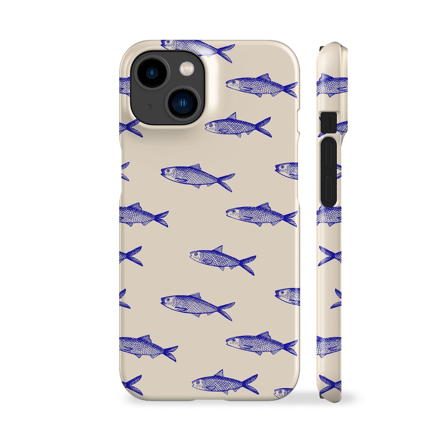 Blue Sardines Phone Case