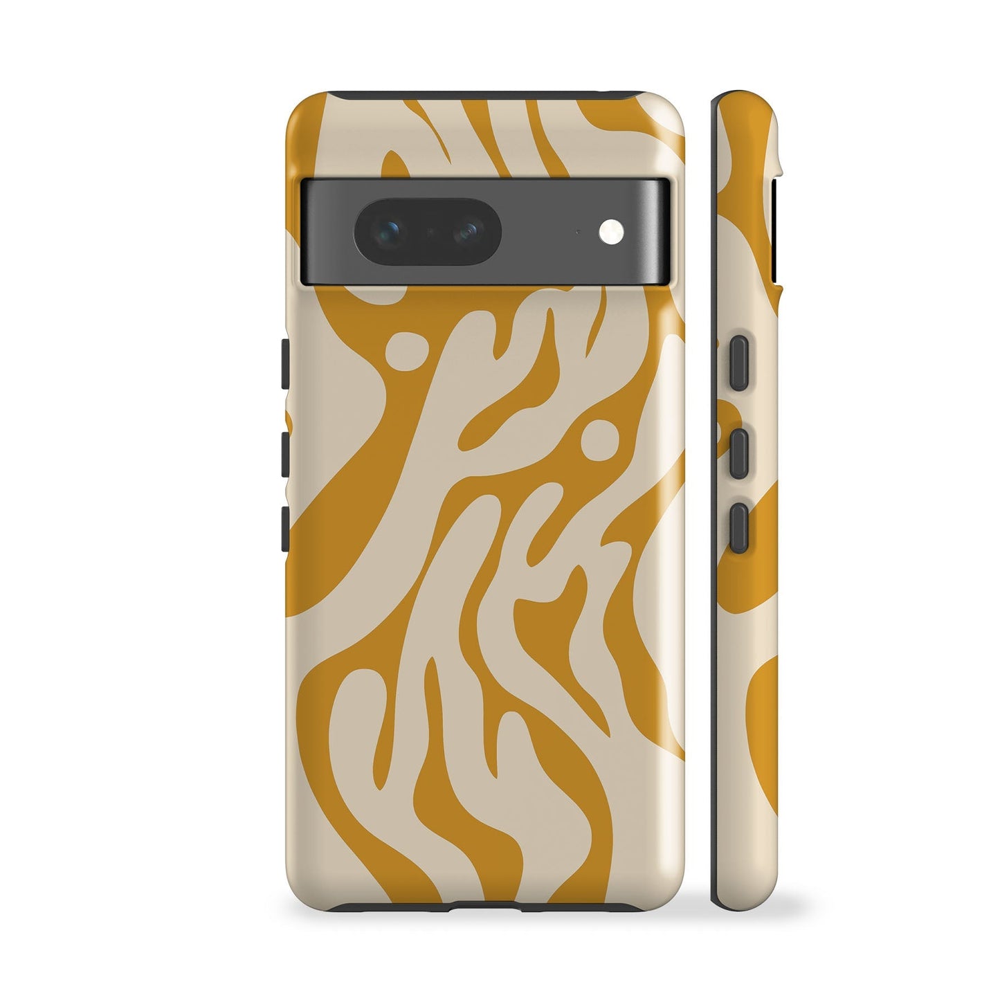 Ocean Waves Yellow Phone Case