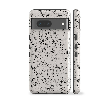 Minimal Speckled White Phone Case