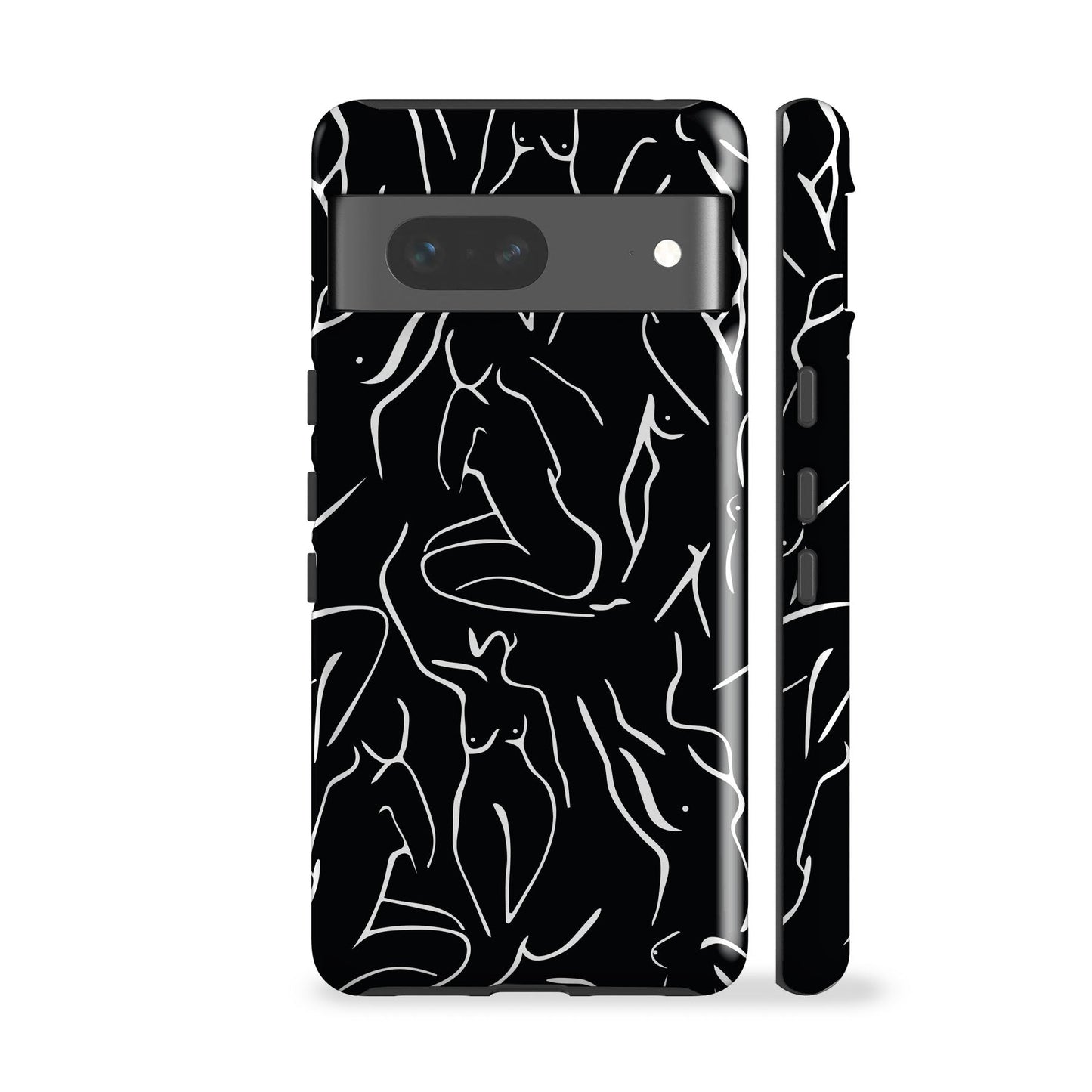 Nude Ladies Black Phone Case