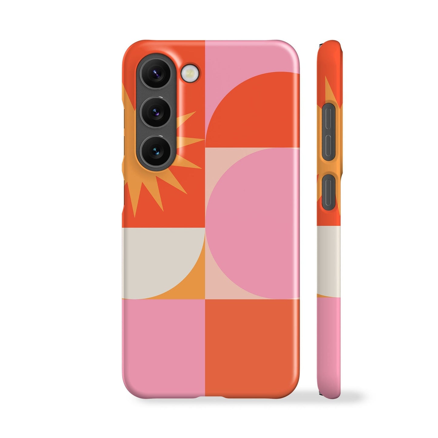 Geometric Pink Phone Case