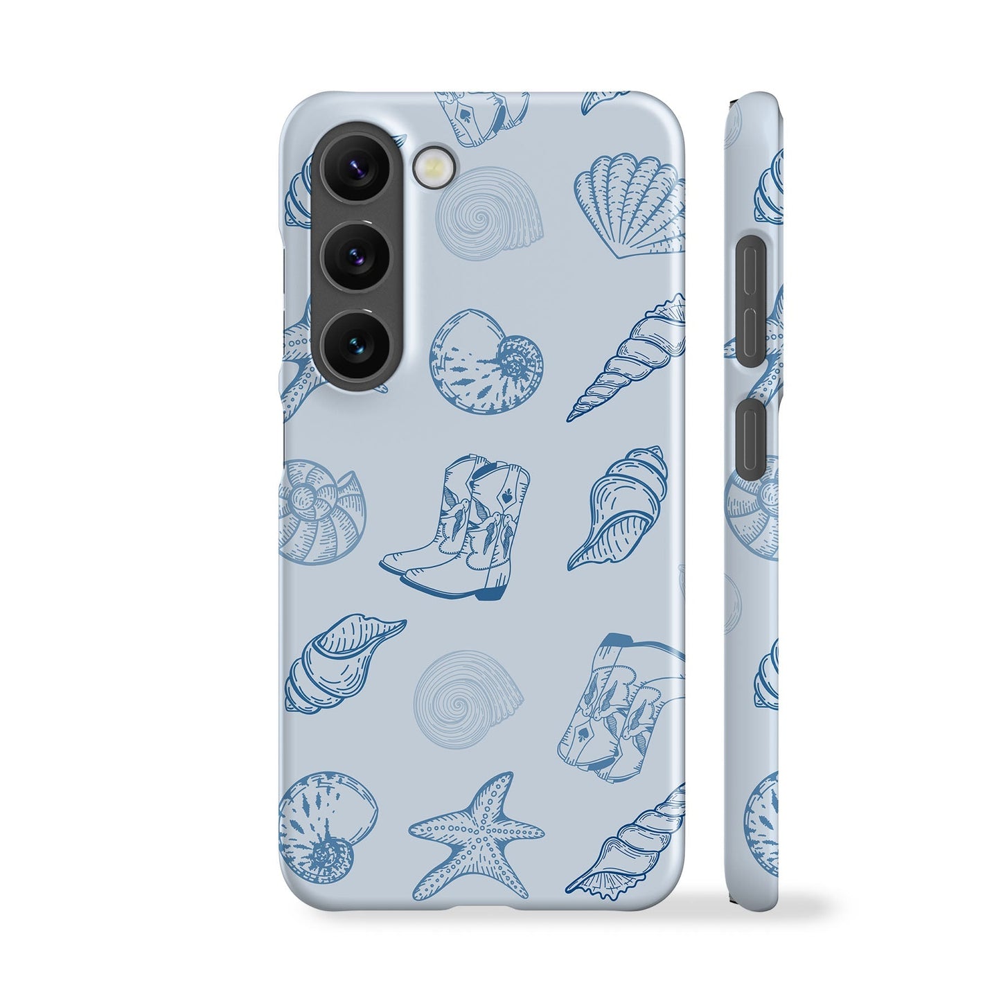 Coastal Cowgirl Blue Phone Case