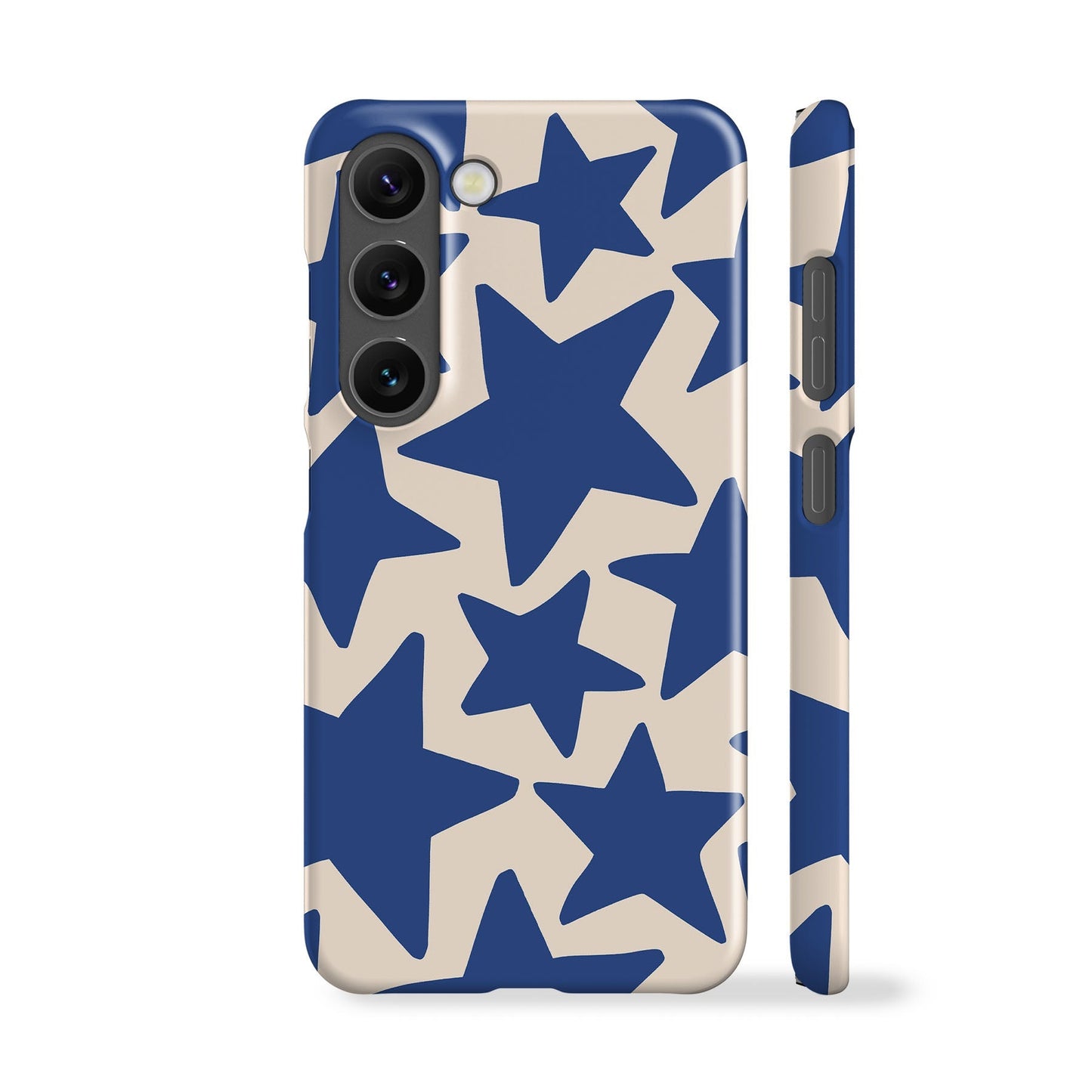 Wonky Stars Blue Phone Case