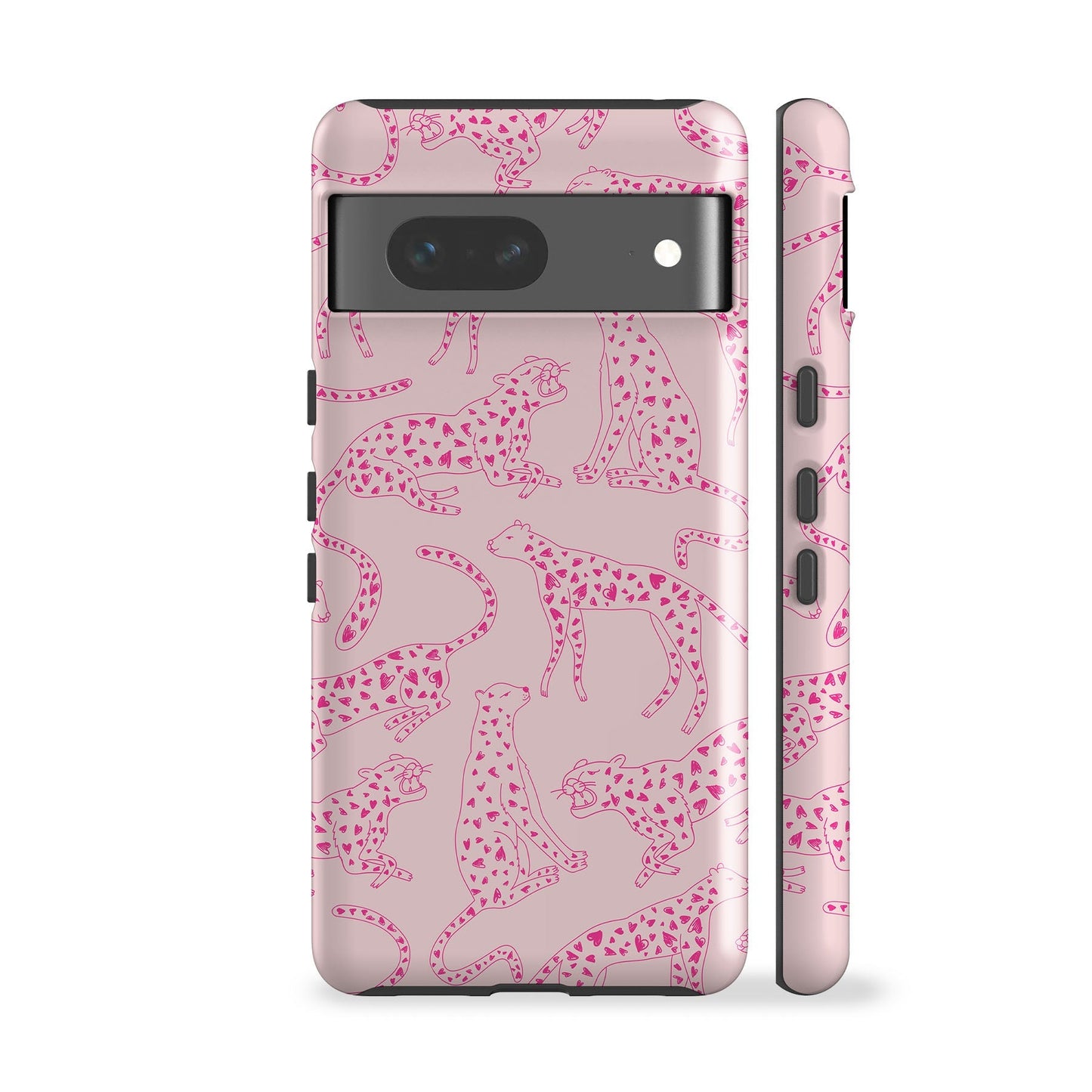 Cute Pink Leopards Phone Case