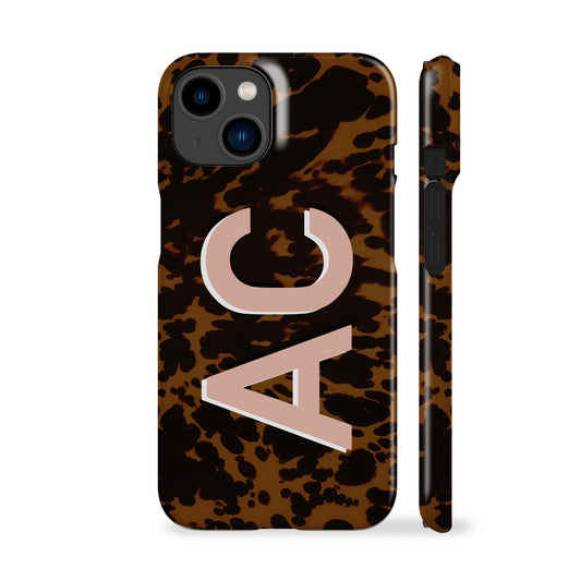 Personalised Tortoise Shell Phone Case