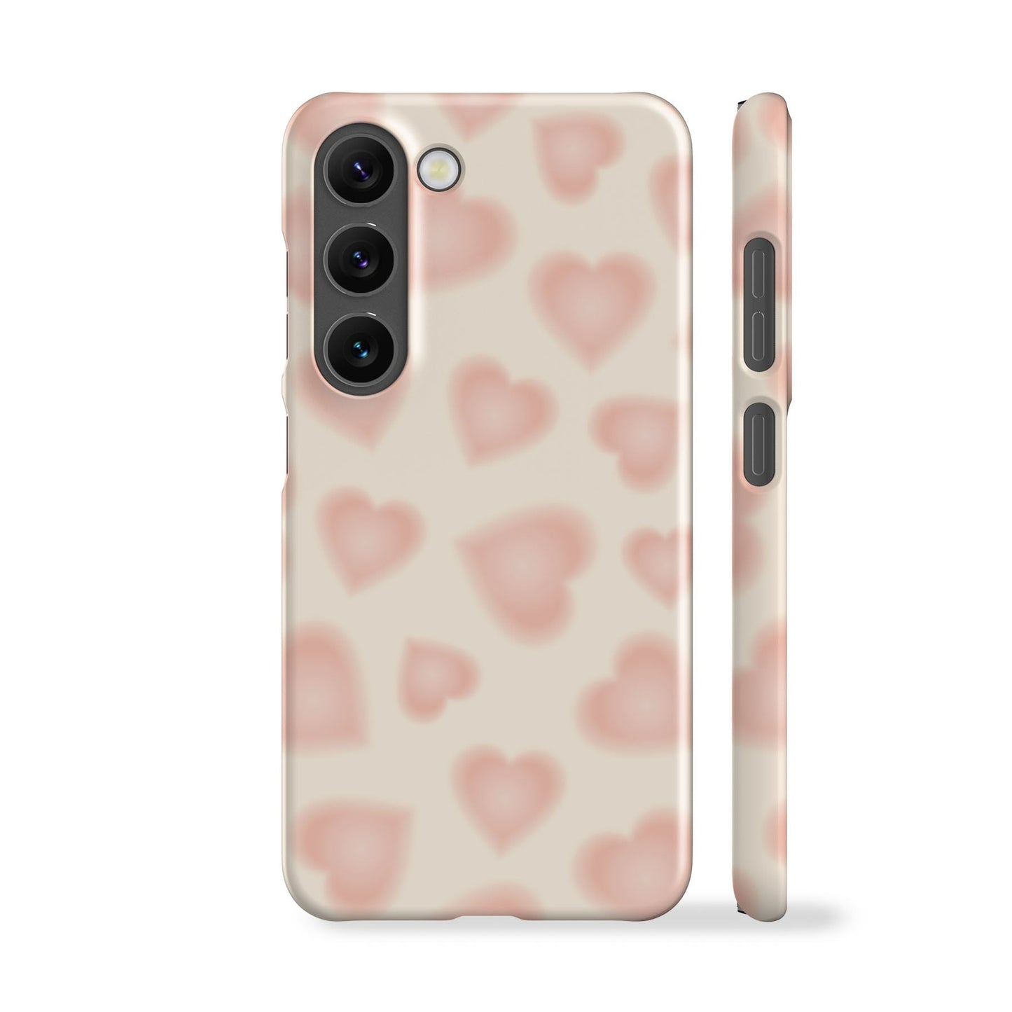 Gradient Peachy Hearts Phone Case