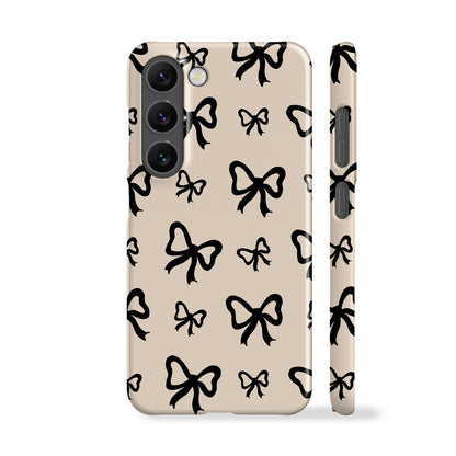 Black Bows Phone Case