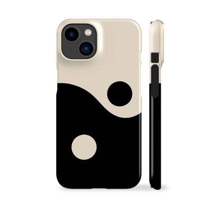 Yin Yang Black Phone Case