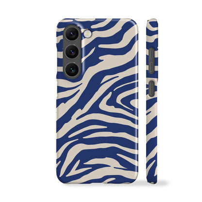 Blue Zebra Phone Case