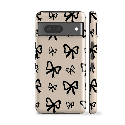 Black Bows Phone Case