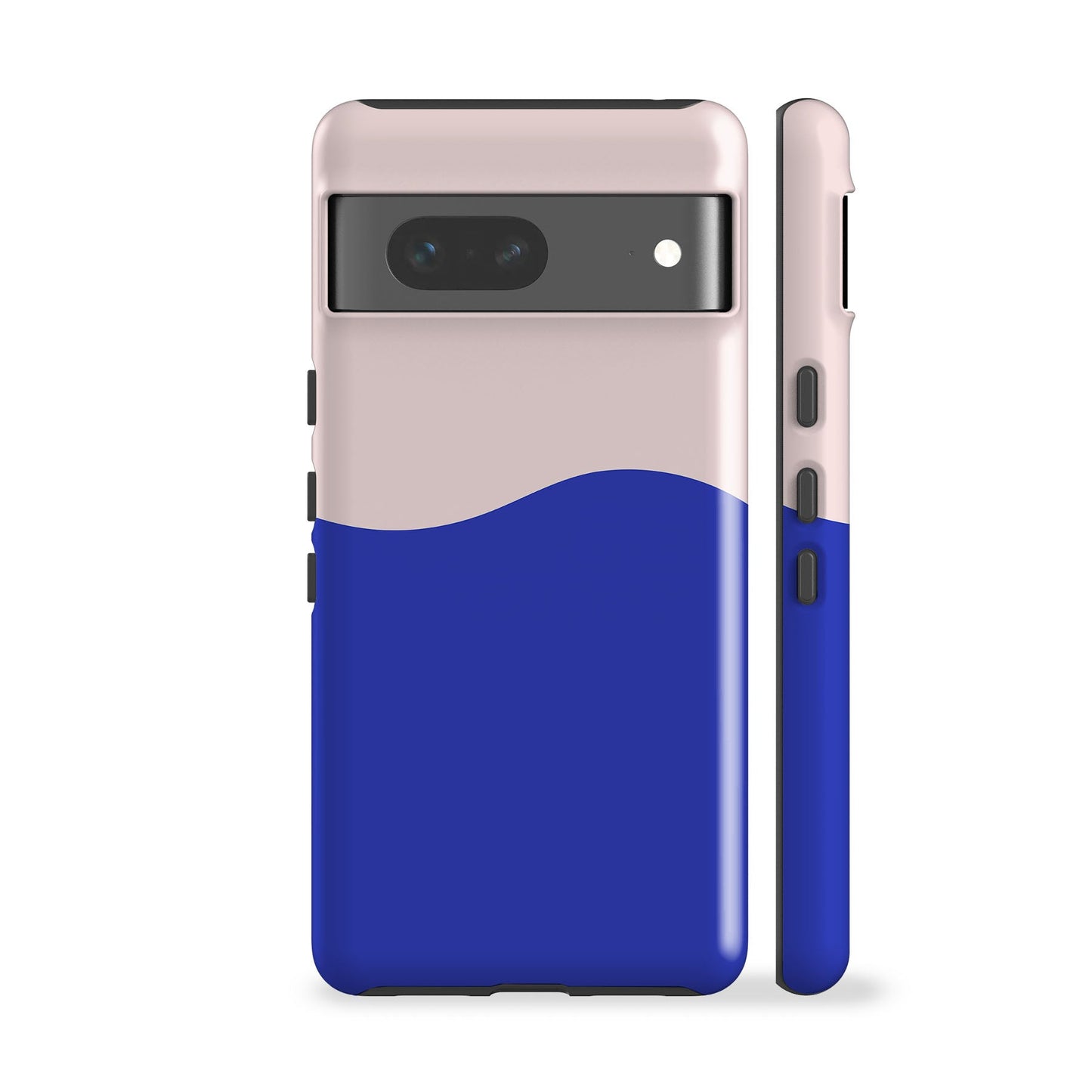 Geo Wave Blue Phone Case