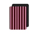 Spring Maroon Stripes Kindle Case