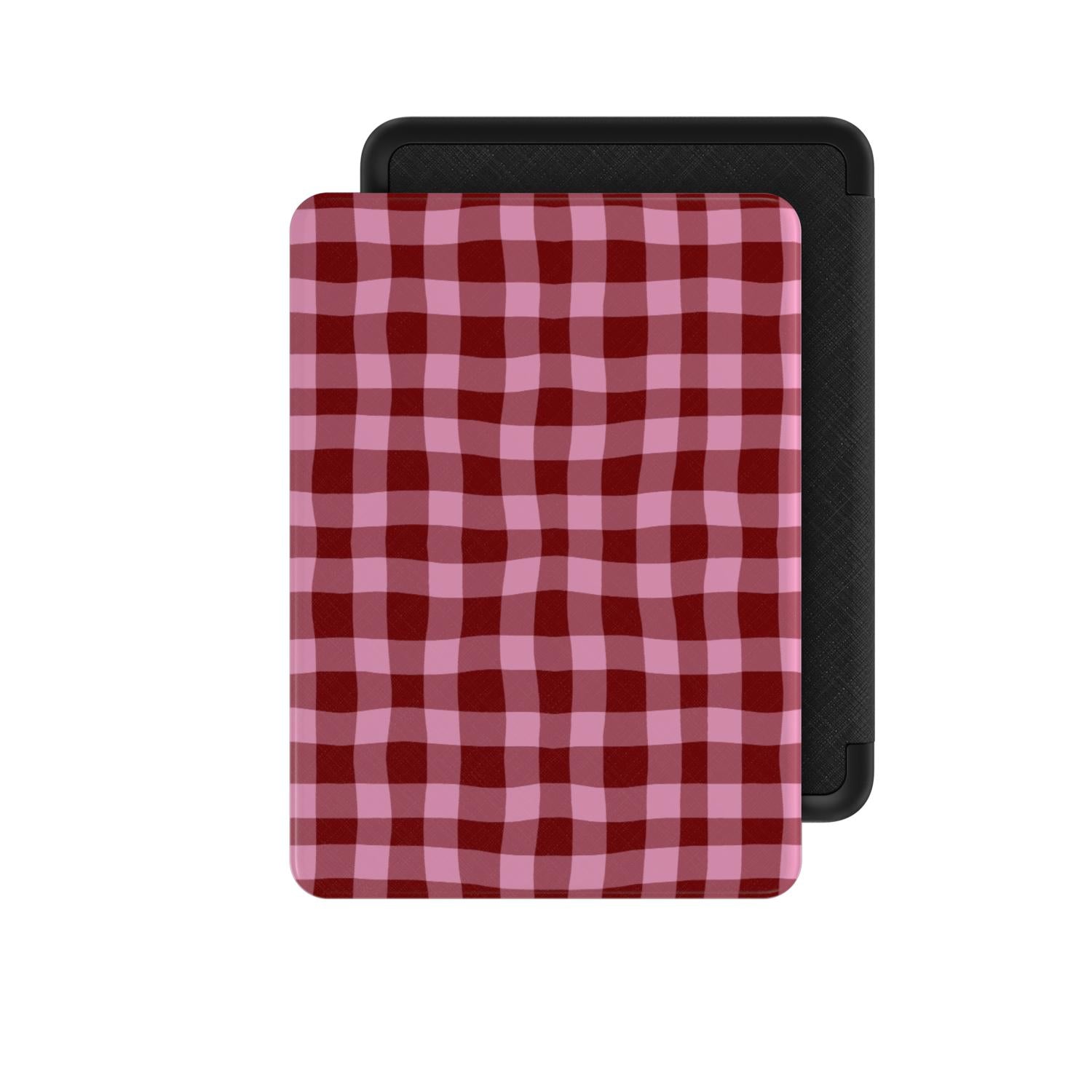 Pink Maroon Kindle Case