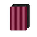 Resort Stripes Deep Rose Kindle Case