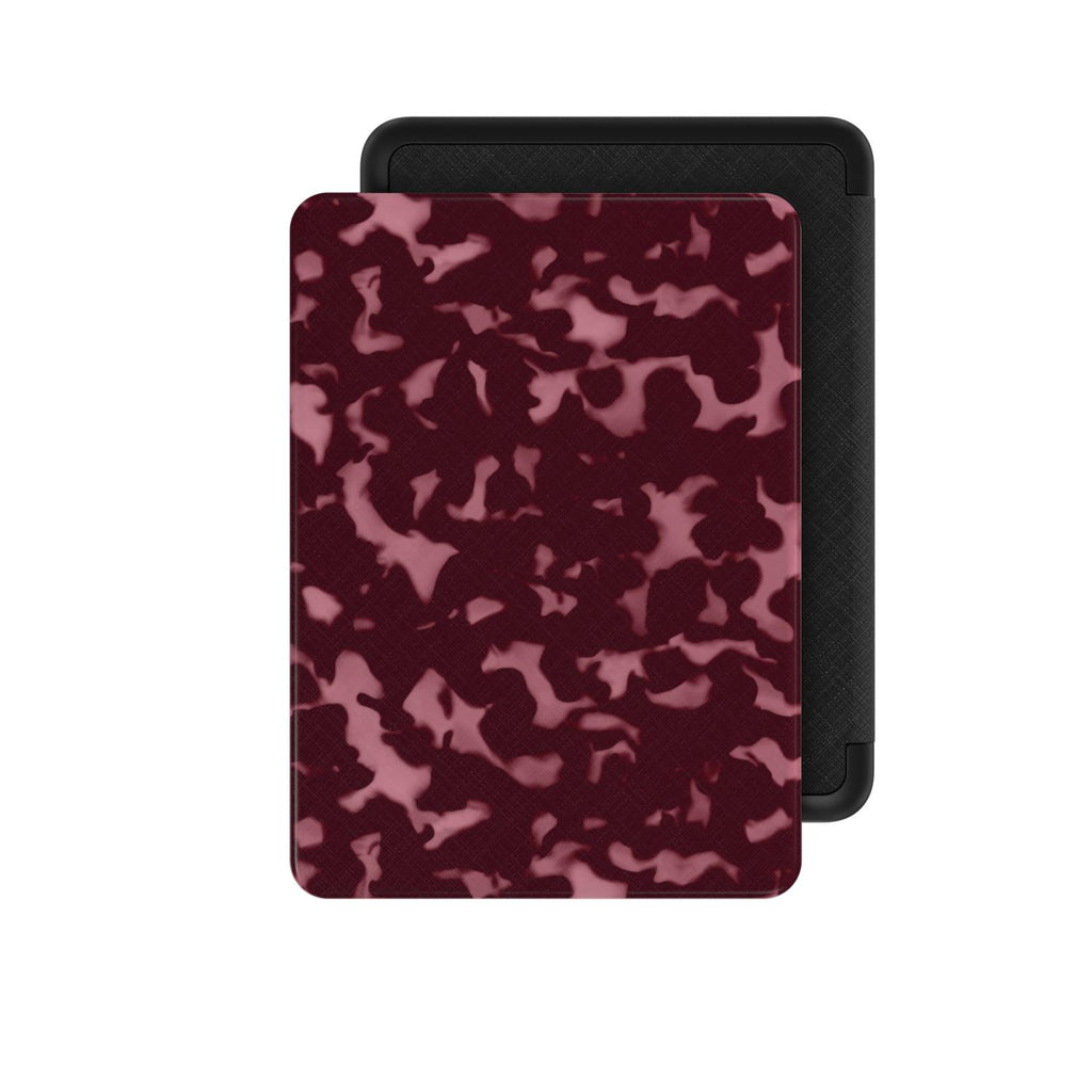 Wavy Tortoise Pink Kindle Case
