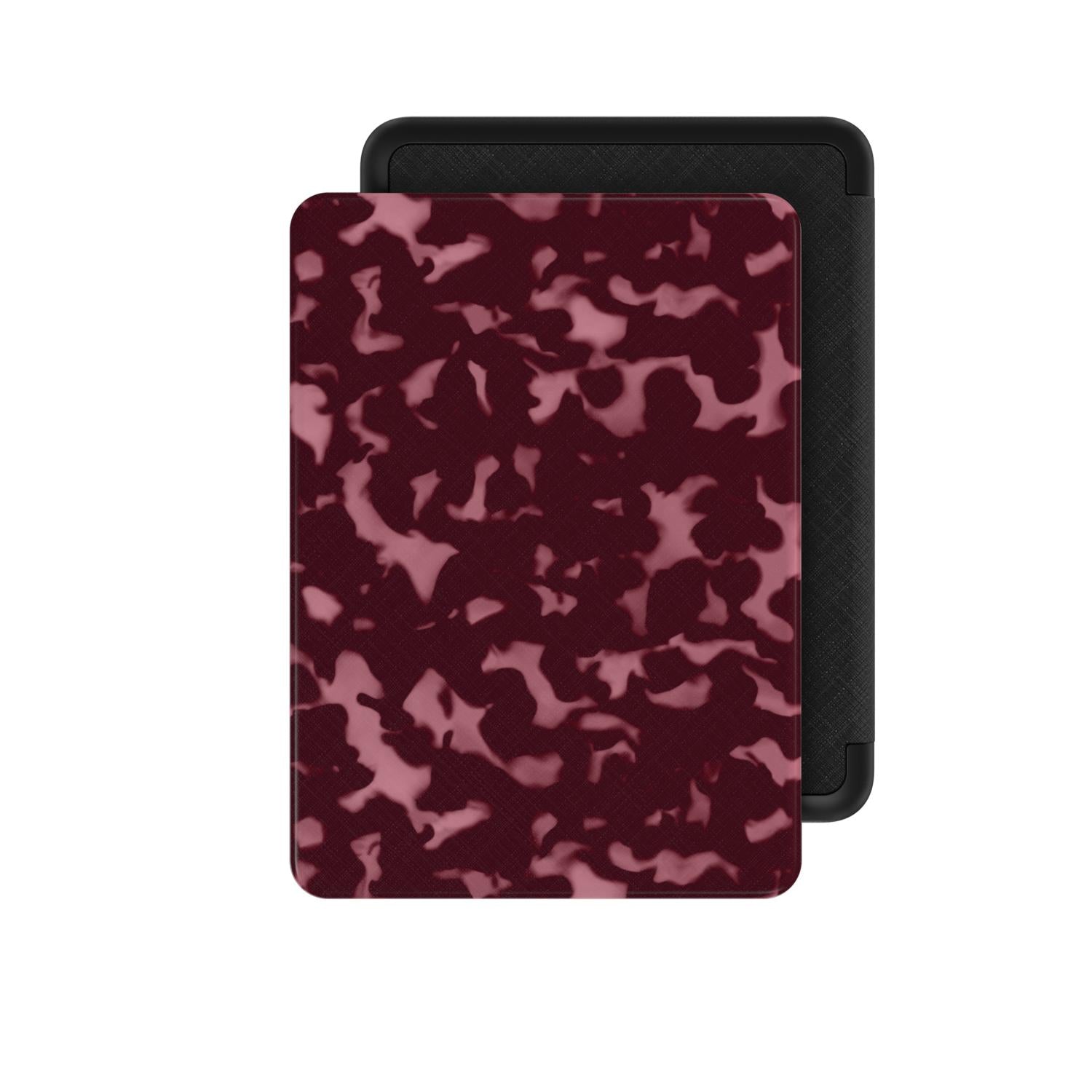 Wavy Tortoise Pink Kindle Case