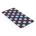 Feria Dots Dark Purple Desk Mat