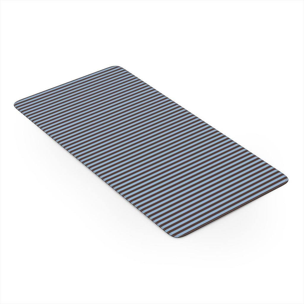 Midnight Stripes Desk Mat