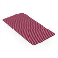Resort Stripes Deep Rose Desk Mat