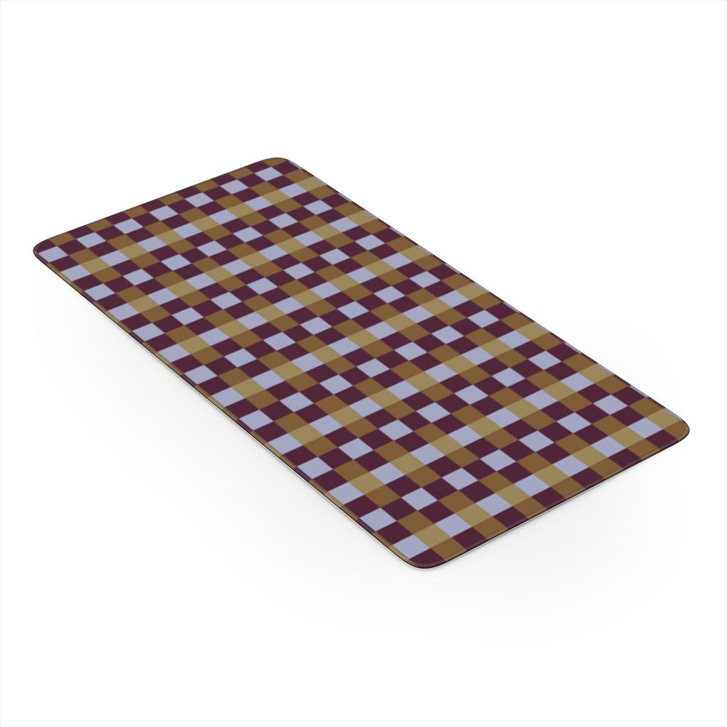 Retro Gingham Desk Mat
