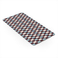 Winter Checkers Desk Mat