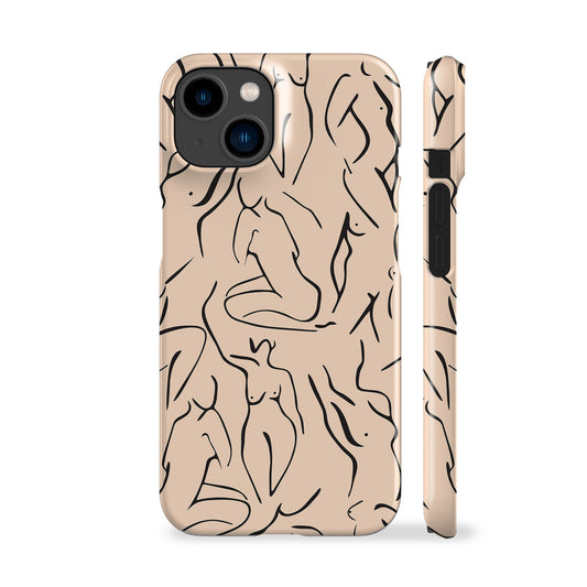 Nude Ladies Peach Phone Case