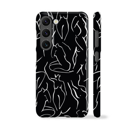 Nude Ladies Black Phone Case