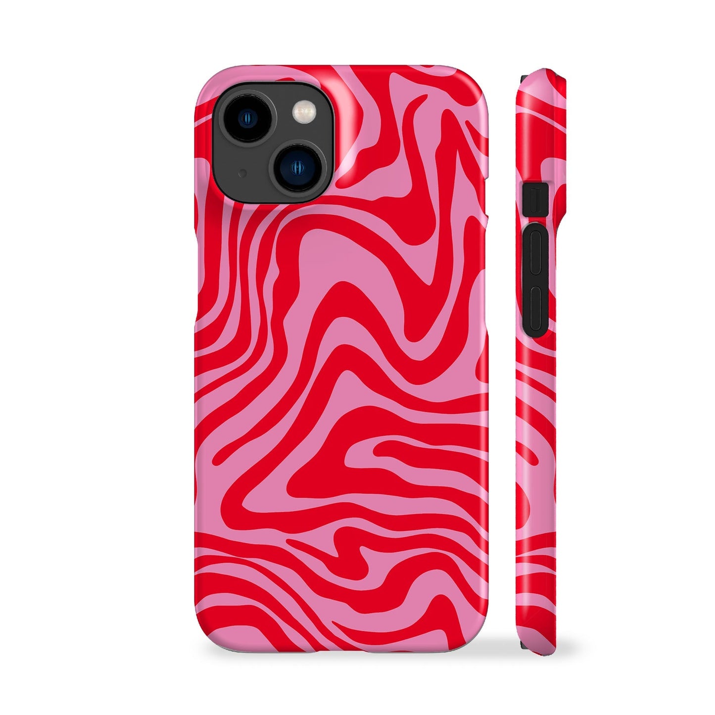 Groovy Red Pink Phone Case