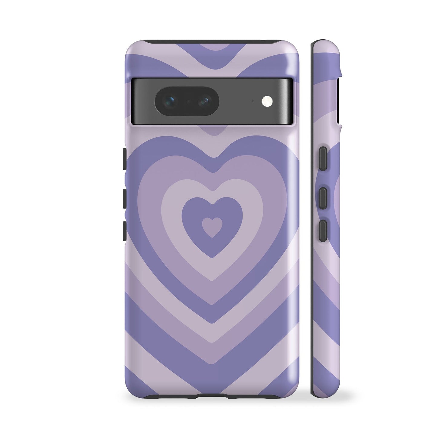 Retro Heart Lilac Phone Case