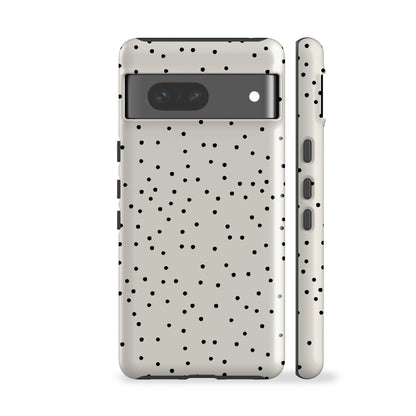 Minimal Spotty White Phone Case