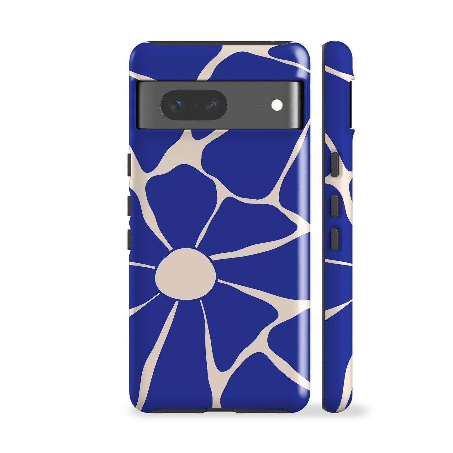 Disco Flowers Blue Phone Case