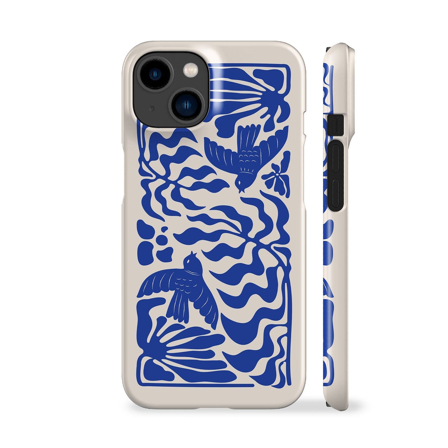 Swallows Blue Phone Case