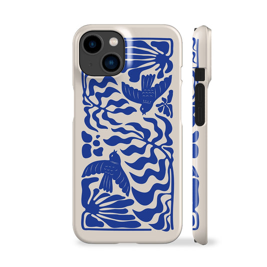 Swallows Blue Phone Case