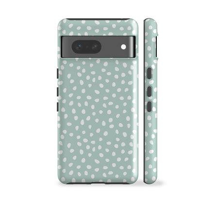 Jade Mini Dots Mint Phone Case