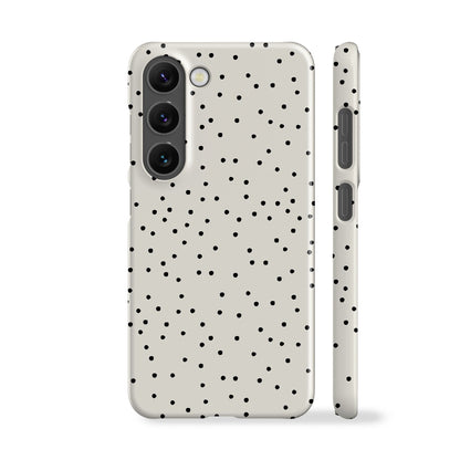 Minimal Spotty White Phone Case